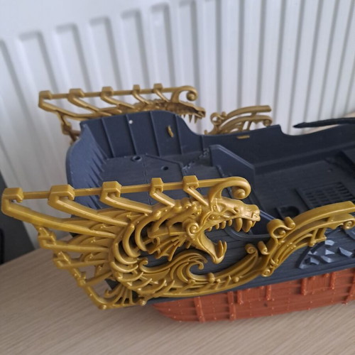 Chap Mei pirate ship used with missing parts