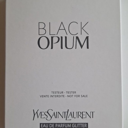Yves Saint Laurent Black Opium Glitter Eau de Parfum tester 90ml new