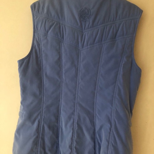 Escada Golf sleeveless jacket light blue like new