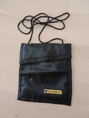 Travel Blue travel wallet black new
