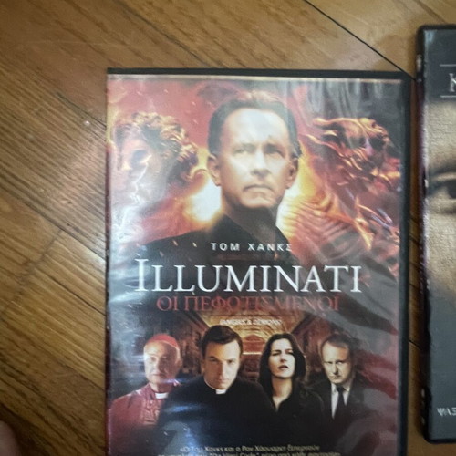 Illuminati and The Da Vinci Code DVD movies