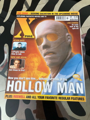 X-Pose 47 magazine used, Fantastic Movies and TV