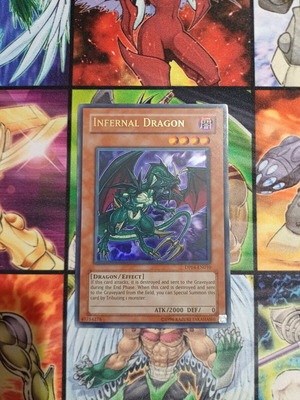Infernal Dragon DP04 Ultra Rare κάρτα σαν καινούργιο
