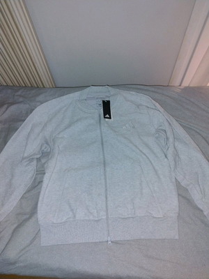Ανδρική ζακέτα Fleece Adidas A-SZN καινούργια, γκρι, μέγεθος L-XL