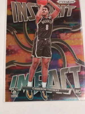 Cameron Thomas 2021-22 Panini Prizm Instant Impact RC Rookie καινούργιο