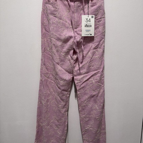 Stradivarius pink pants new with tag, size XS