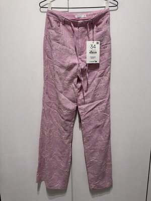 Stradivarius pink pants new with tag, size XS