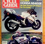  CYCLE GUIDE September 1985