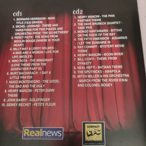 Themes CD new, TV cinema hits