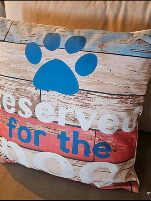 Pet decorative pillow like new