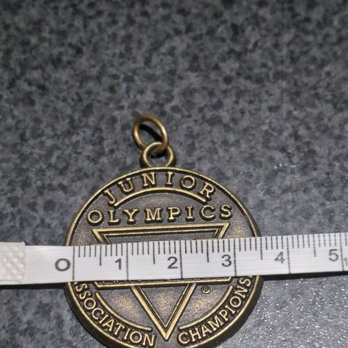 USATF Junior Olympics collectible medal used, official Adidas vintage product