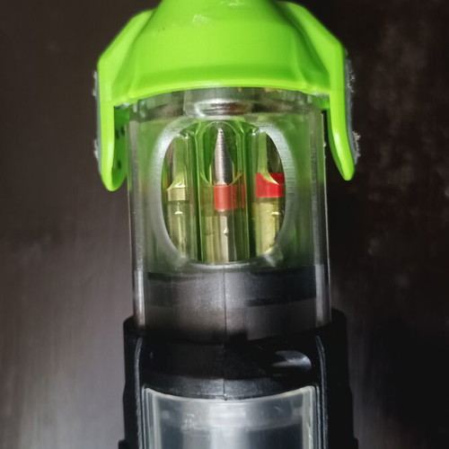 Parkside electric screwdriver used with full bit set, no charger