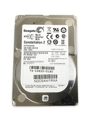 SAS disk 1TB used