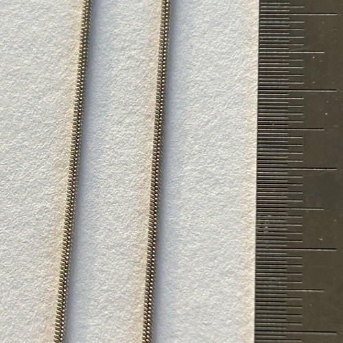 925 Sterling Silver Snake Chain Necklace like new, silver