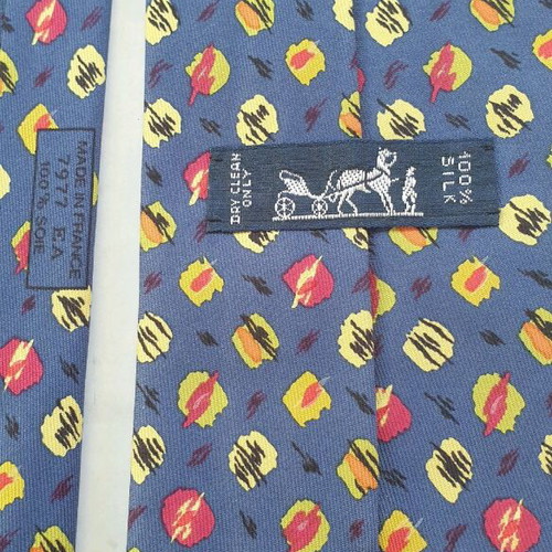 Hermes 100% silk tie new, multicolor