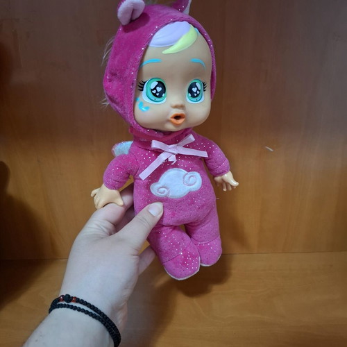 Cry Babies Tiny Cuddles Day Care pajama cloud doll used