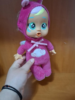 Cry Babies Tiny Cuddles Day Care pajama cloud doll used