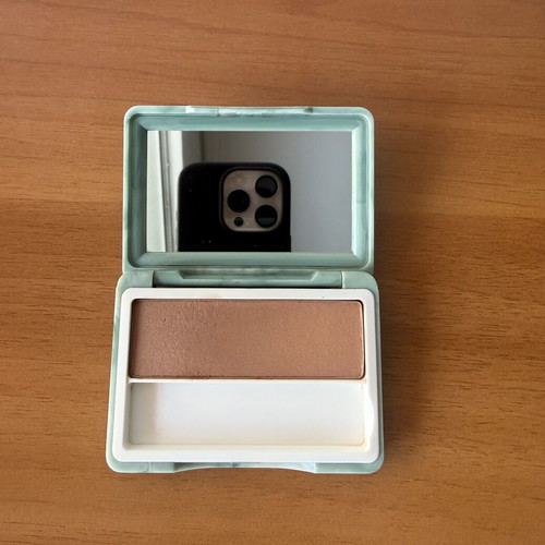 Clinique Soft-Pressed Powder Blusher Transparent Buffer Sun Duster like new