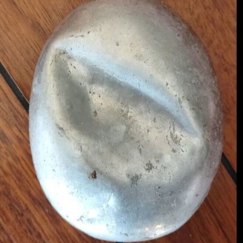German aluminum canteen used, World War II