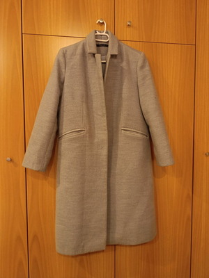 Desiree women's coat used, gray, size S/M