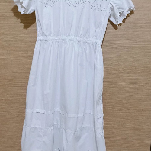 Antique nightgown white cutwork embroidery like new
