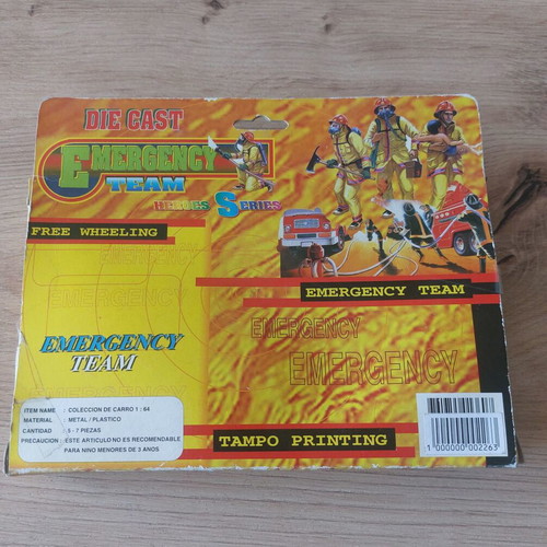 Diecast emergency set