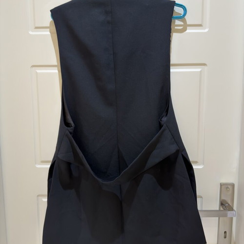 Zara black vest, size M