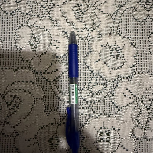 Blue pen