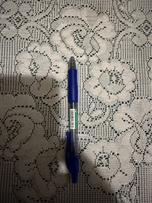 Blue pen