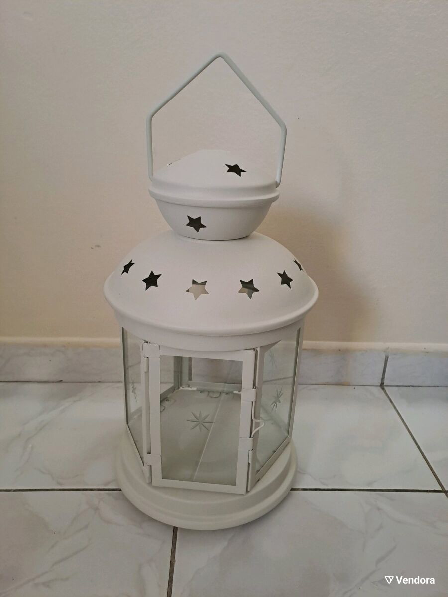 Ikea Rotera Lantern for Block Candle…