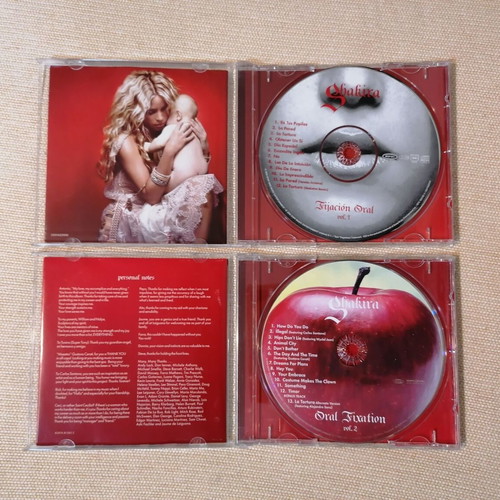 Shakira Oral Fixation Vol. 1 & Vol. 2 CD like new, Latin