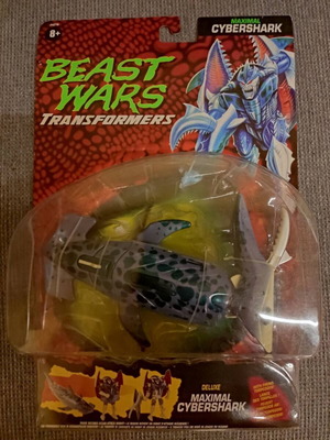 Transformers Beast Wars Vintage Maximal Cybershark new, sealed