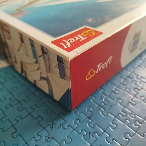 Trefl puzzle 1000 pieces used, ship theme