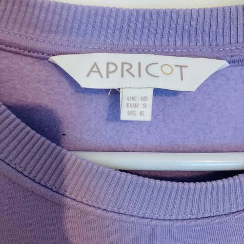 Apricot Lilac Sweatshirt Medium Like New
