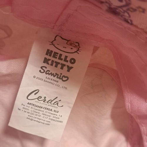 Hello Kitty & My Melody Pink Bucket Hat like new, size 52