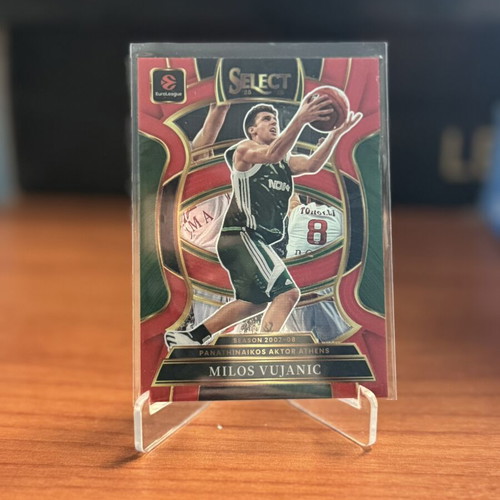25-26 Panini EuroLeague Select Vujanic/199 Panathinaikos card