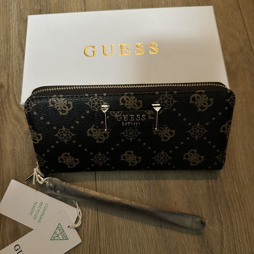 Guess wallet new, brown, 20x10 cm
