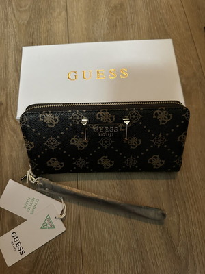 Guess wallet new, brown, 20x10 cm
