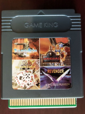 Κασέτα TimeTop GameKing με 4 παιχνίδια δράσης καινούργια