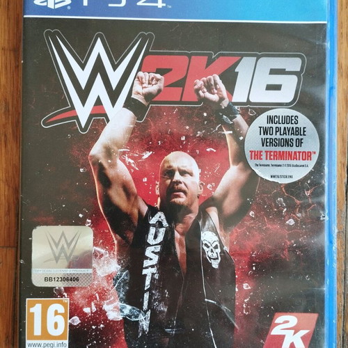 PS4 WWE 2K16 used, complete