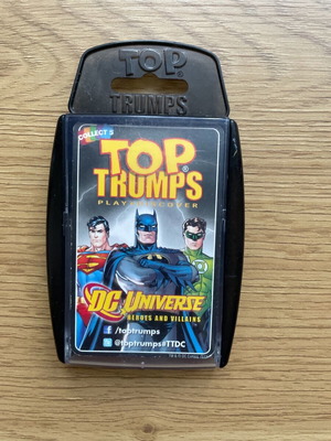 Top Trumps DC Universe Heroes and Villains μεταχειρισμένο, όχι ολοκληρωμένο