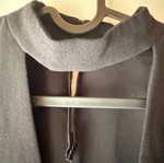 Zara blouse with opening like new, size M, black