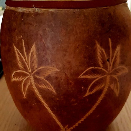 Collectible Cuban Handmade Darbuka and Maraca Used
