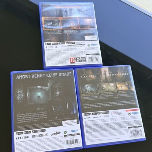 PS5 Horror Collection used with Dead Space, The Callisto Protocol & The Medium