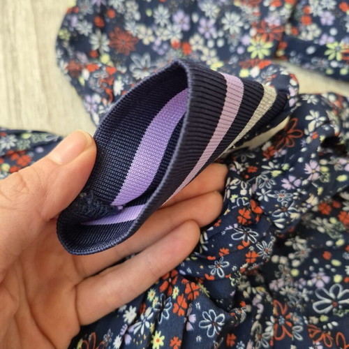 HEMA Girl's Dress 134/140 cm like new, floral print