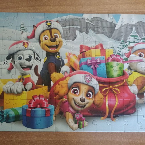 Paw Patrol puzzle 100 pieces like new