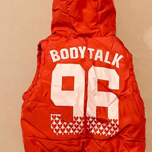 Body talk jacket for 1 year like new with detachable sleeves