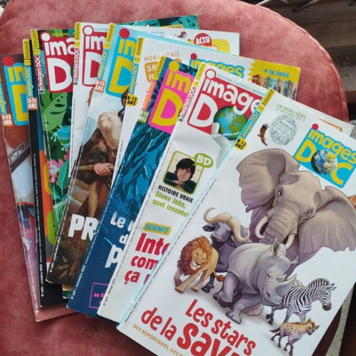 Images Doc French children's magazines like new, set of 9 issues