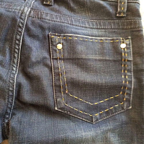 Milk and Honey denim pants used, medium size, dark blue with pockets