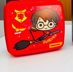 Harry Potter Tupperware set, 600 ml container and sandwich box